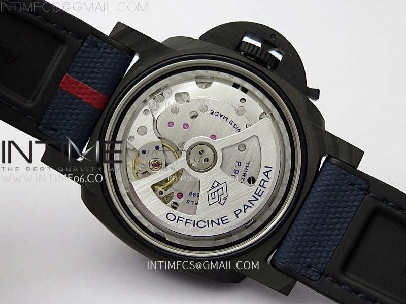 PAM1529 Carbotech VSF 1:1 Best Edition Blue Dial on Blue Kevlar Composite Strap P.9010 Clone